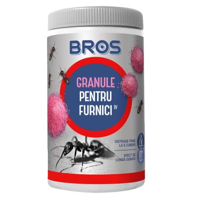 Granule impotriva furnicilor Bros, cutie cu dozator, 60g