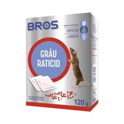 Grau combatere soareci si sobolani, 120 g, BROS