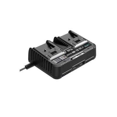 Incarcator dublu pentru acumulatori 18V SAS+ALL