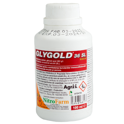 ERBICID TOTAL GLYGOLD 36 SL 100ml