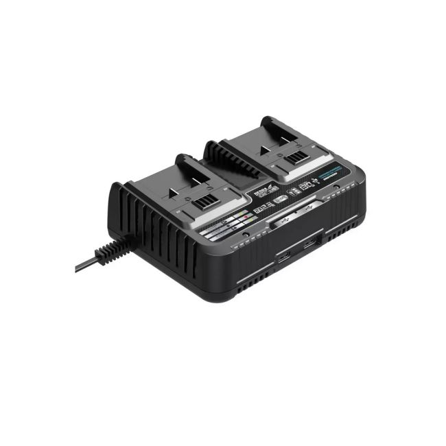 Incarcator dublu pentru acumulatori 18V SAS+ALL