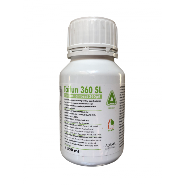 ERBICID TOTAL TAIFUN 360 SL 250ml