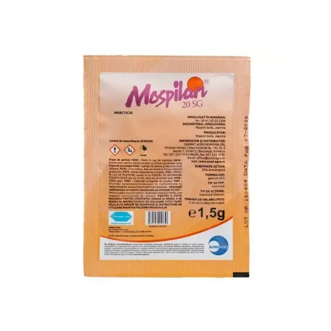 INSECTICID MOSPILAN 20 SG 1.5gr