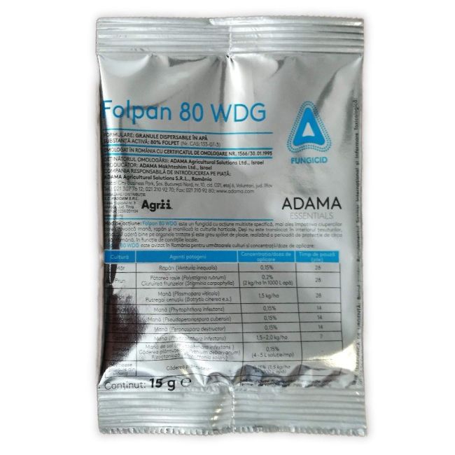 FUNGICID FOLPAN 80 WDG 15gr